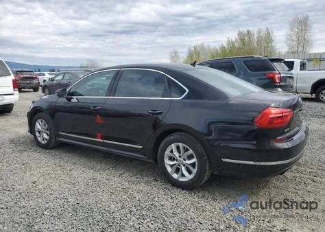 2016 Volkswagen Passat S z USA, uszkodzony, nr VIN 1VWAS7A37GC039562